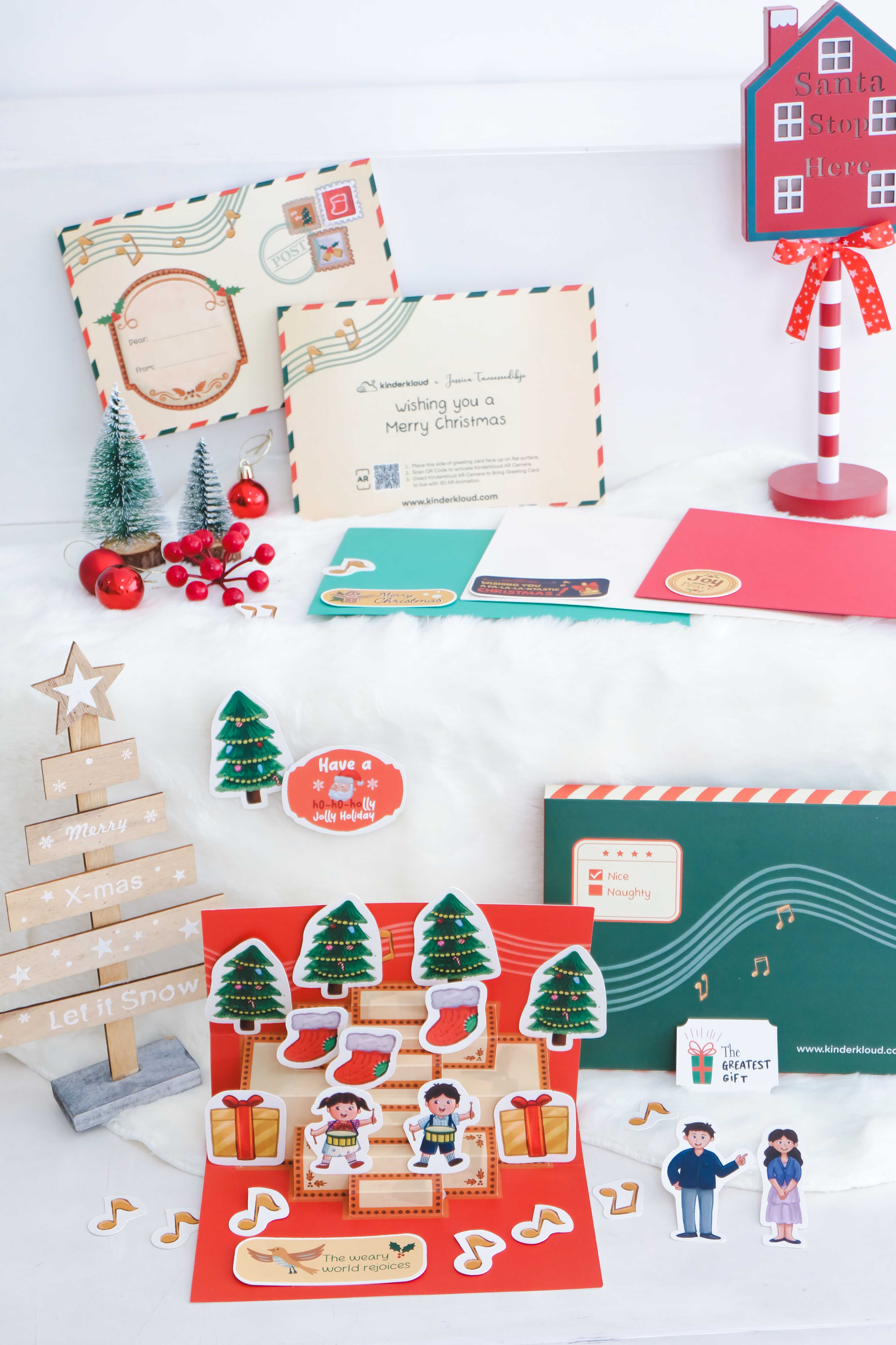 image of Kinderkloud Hohoholiday Card Kit